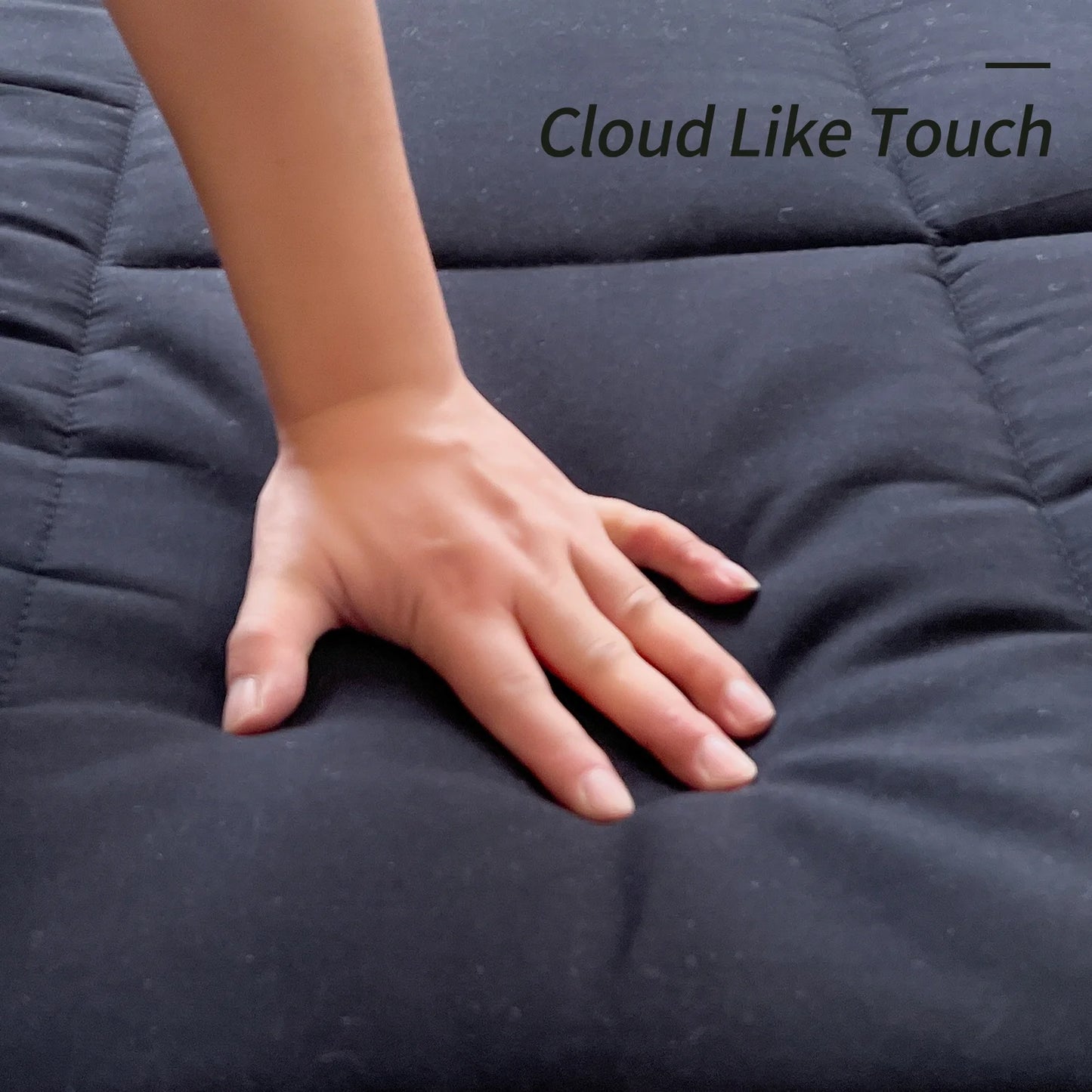 Japanese Futon Floor Mattress Full Size | Extra Thick Folding Pad