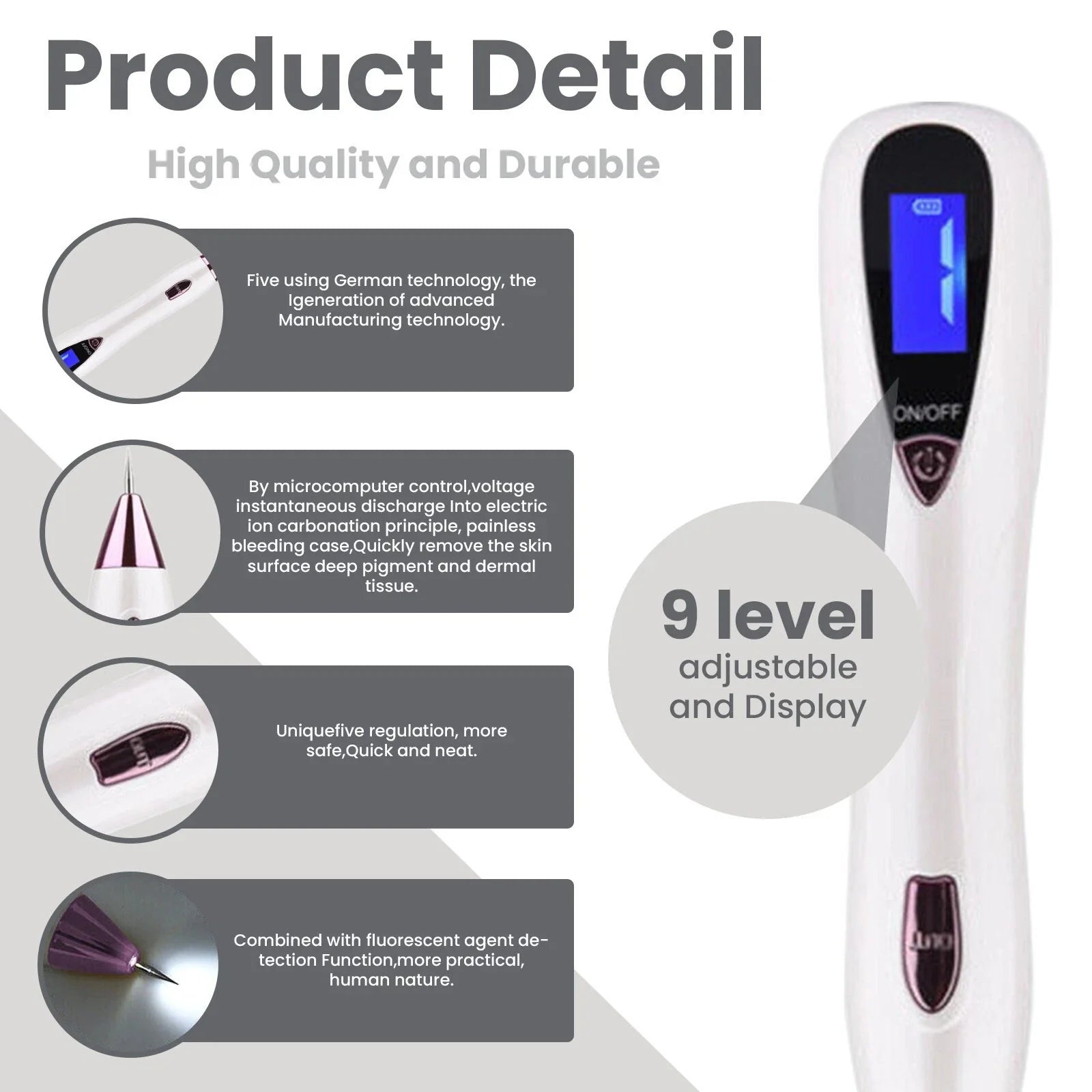Plasma Pen Skin Tag & Dark Spot Remover | Anti-Aging Beauty Tool
