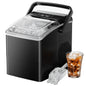 Portable Countertop Ice Maker | 26 lbs/Day, Self-Cleaning, Black