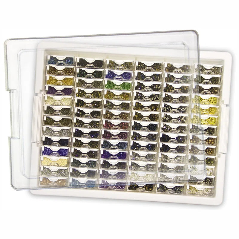 Plastic Art Organizer Carrying Case | Craft & Bead Storage