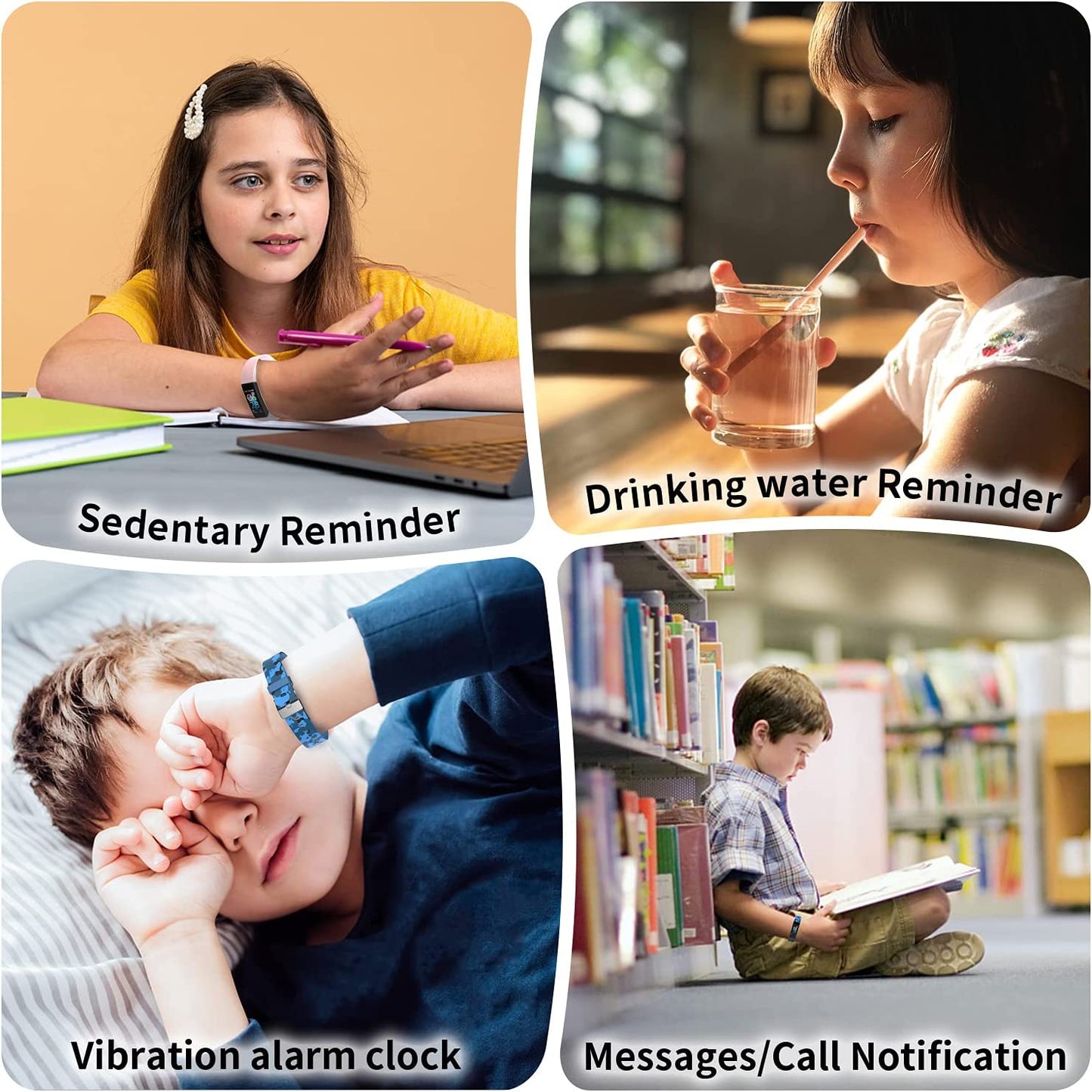 Kids Fitness Tracker Watch | IP68 Waterproof, 11 Sport Modes, Ages 6-16