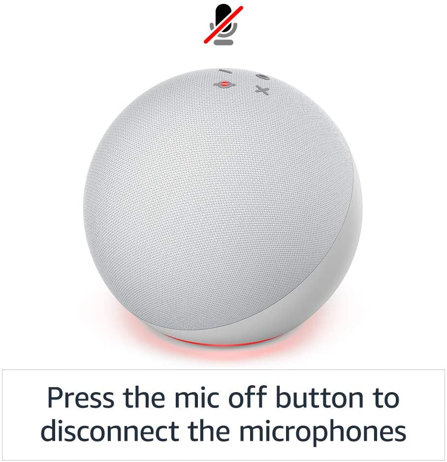 Echo Smart Speaker | Premium Sound, Alexa Built-In, Charcoal