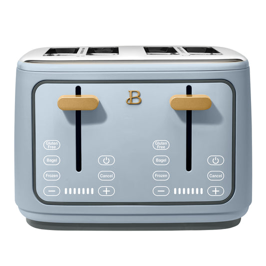 4-Slice Toaster with Touch Display | Cornflower Blue