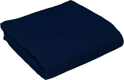 Organic Muslin Swaddle Blankets 4-Pack | Solid Colors, Unisex Baby