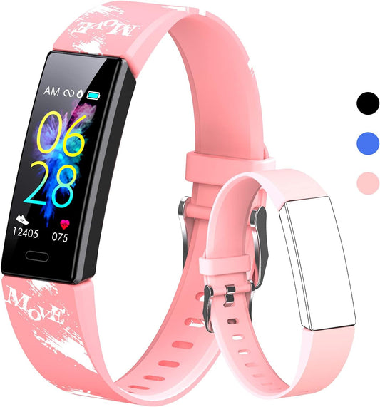 Kids Fitness Tracker Watch | IP68 Waterproof, 11 Sport Modes, Ages 6-16