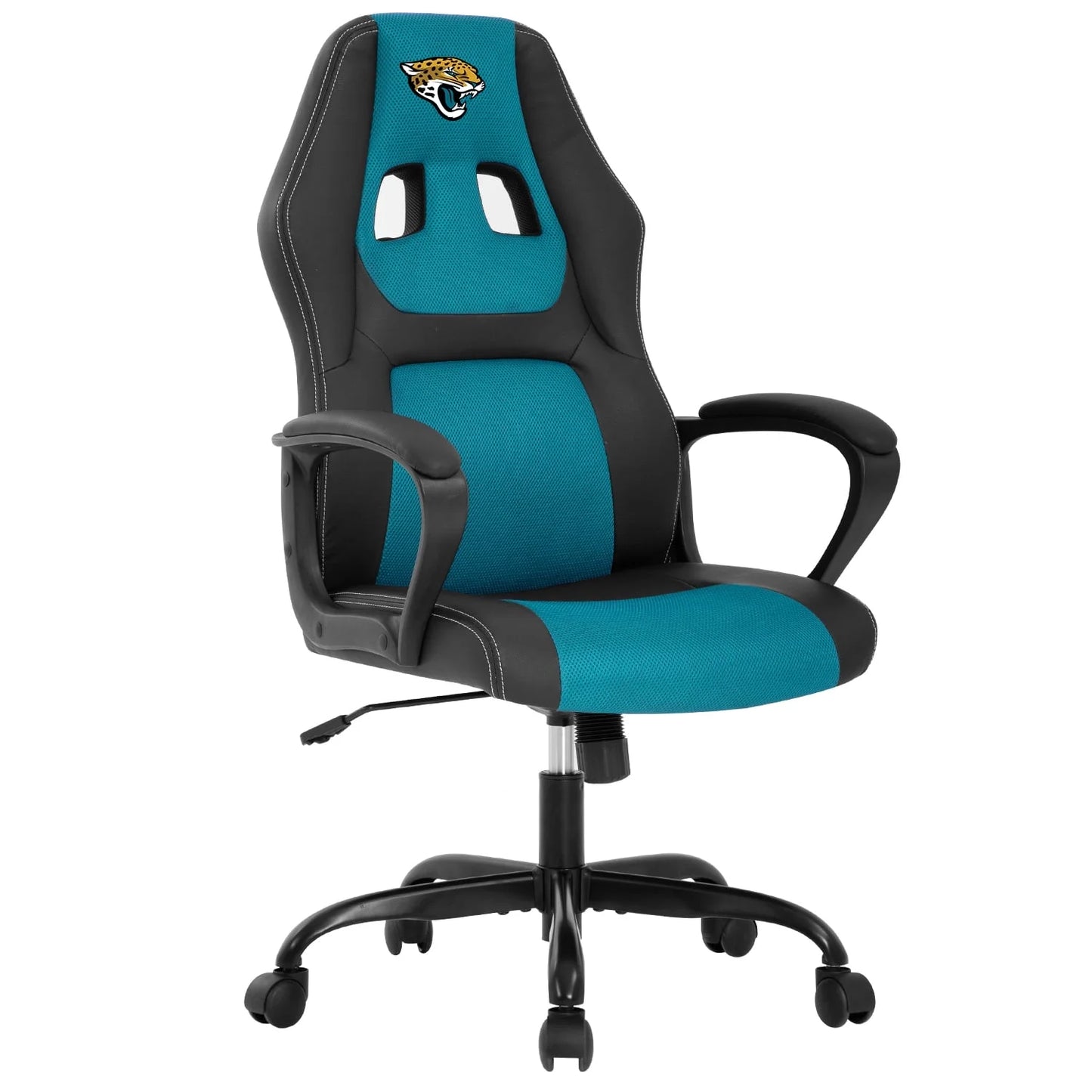 Racing Gaming Chair | Ergonomic Leather, Blue/Black