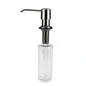 Metal Soap Dispenser | Straight Nozzle, Satin Nickel