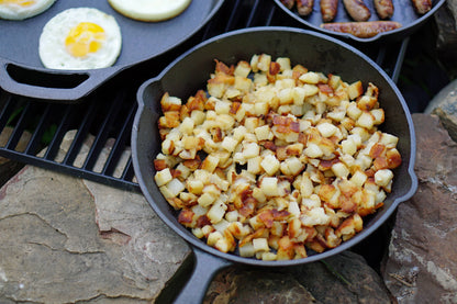 Pre-Seasoned Cast Iron Skillet 10.5" | Classic Handle